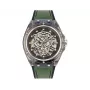 POLICE Vīriešu analogais kvarca pulkstenis PEWGR1592404 44mm Melna āda