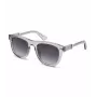 POLICE Vīriešu taisnstūra saulesbrilles SPLL87M5203GU Havana Acetāta rāmis Zaļas polikarbonāta lēcas 52mm