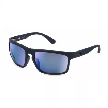 POLICE Vīriešu saulesbrilles SPLF63M6306QS Havana Brūna 63mm
