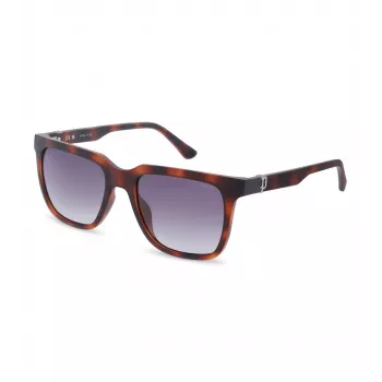 POLICE Vīriešu SPLN34M540878 Saulesbrilles Havana Acetāta Rāmis Brūna Lēca 54mm