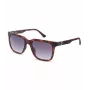 POLICE Vīriešu SPLN34M540878 Saulesbrilles Havana Acetāta Rāmis Brūna Lēca 54mm