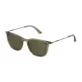 Police Vīriešu Saulesbrilles SPLL77-53G61P Havana Green Polarized 53mm