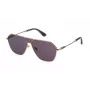 Police Vīriešu Saulesbrilles SPLL89-628FFY - Spīdīgs Melns Rāmis, Dūmu Lēcas, 62mm