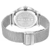 POLICE Vīriešu Pulkstenis PEWJG0005204 44.3mm Kvarca Analogais Nerūsējošais Tērauds Melns Ciparnīca Ādas Siksniņa