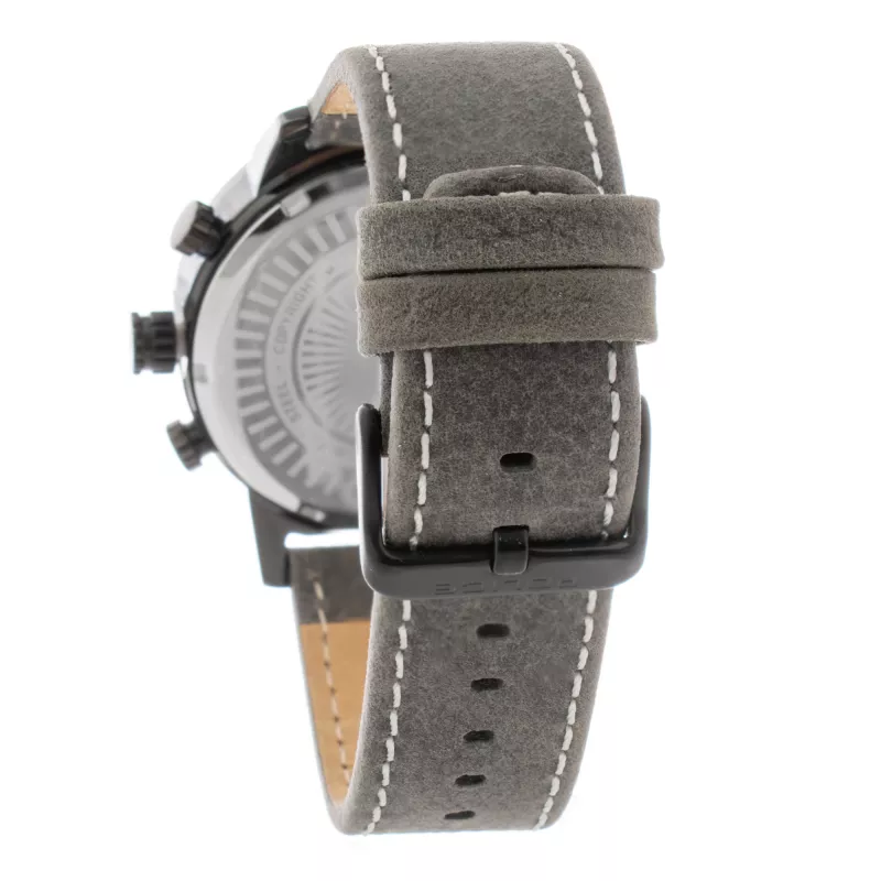 POLICE Vīriešu Pulkstenis R1451281001 Adder Kolekcija 46mm Nerūsējošā Tērauda Korpusa Melna Ādas Siksniņa Analogais Kvarcs