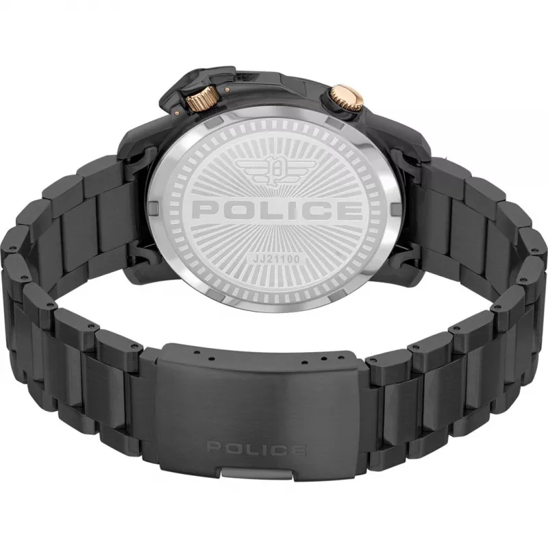 POLICE Vīriešu Pulkstenis Ranger PEWJJ2110001 44mm Nerūsējošais Tērauds Kvarca Analogais