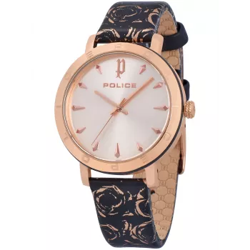 POLICE PL16033MSRB32 Sieviešu rozā zelta pulkstenis 36mm