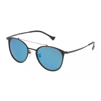 POLICE SPL15651599B Unisex saulesbrilles - Taisnstūra plastmasas rāmis UV400