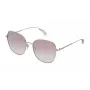 POLICE SPL93357SNCX Sieviešu saulesbrilles - Havana acetāta rāmis, brūnas polikarbonāta lēcas, 57 mm