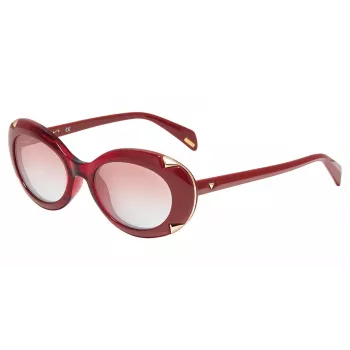 POLICE SPLA16-540VB6 Sieviešu saulesbrilles Havana Brūns Gradients Kaķacs 54mm