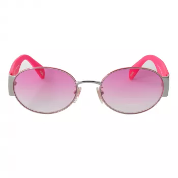 POLICE SPLA18-540492 Sieviešu taisnstūra saulesbrilles Havana brūns gradients 54mm