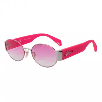 POLICE SPLA18-540492 Sieviešu taisnstūra saulesbrilles Havana brūns gradients 54mm