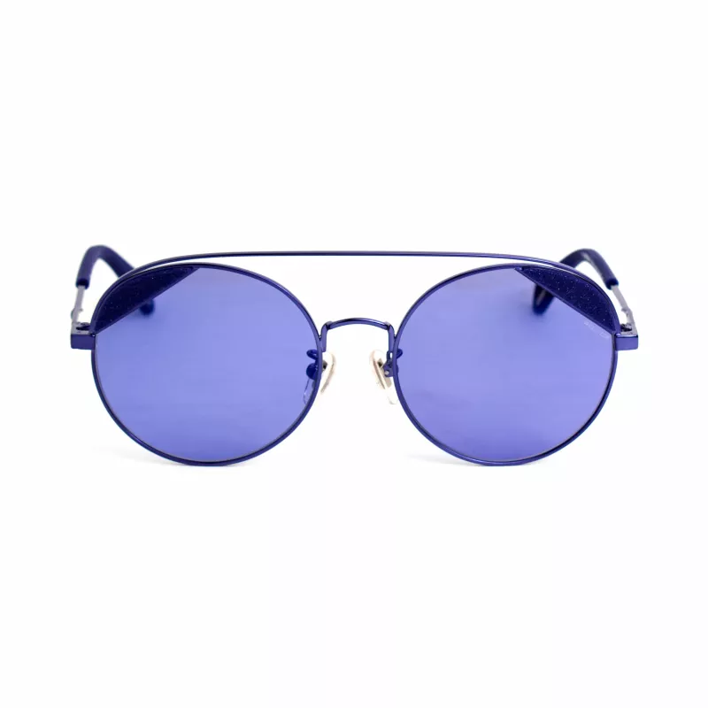 POLICE SPLA94548P6B Sieviešu taisnstūra polarizētas saulesbrilles Havana Brūns acetāta rāmis Brūnas lēcas 54/18/140 mm