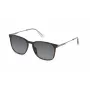 POLICE SPLD47-550752 Vīriešu saulesbrilles Havana acetāta rāmis Brūnas polikarbonāta lēcas 55mm