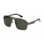 POLICE SPLL08-63I47P Vīriešu saulesbrilles - Tumši pelēks acetāta rāmis, pelēkas polarizētas lēcas, 63/13/140 mm