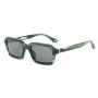 POLICE SPLL14-5309N6 Vīriešu saulesbrilles - Melns acetāta rāmis, Pelēkas polikarbonāta lēcas, UV400 aizsardzība, 53 mm
