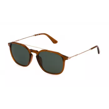 POLICE SPLL76-53D67P Vīriešu polarizētas saulesbrilles Havana Brūna 53mm