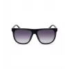 POLICE SPLN33M590Z42 Vīriešu saulesbrilles - Melns acetāta rāmis, Pelēkas polikarbonāta lēcas, UV400 aizsardzība, 59 mm lēcas platums