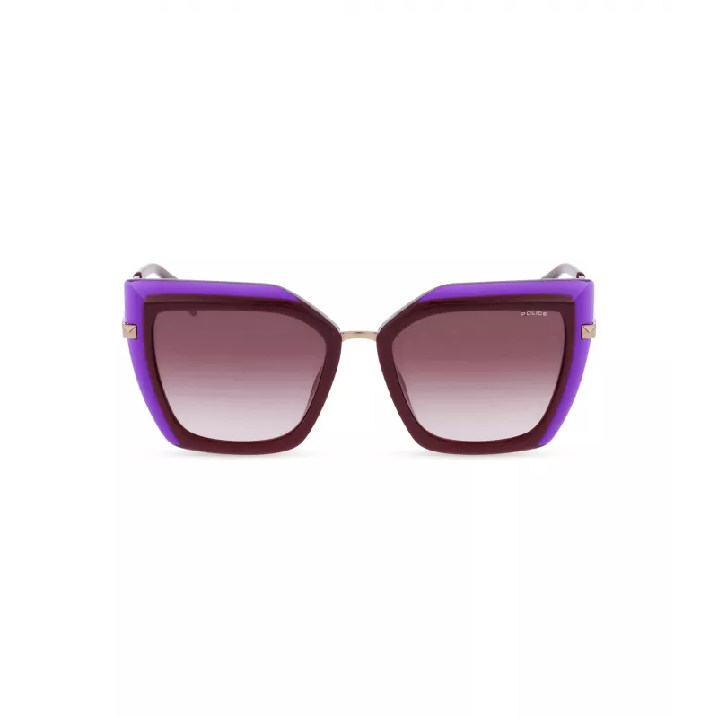 POLICE SPLP43-5409F5 Sieviešu saulesbrilles Havana Brūns Gradients 54mm