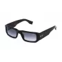 POLICE SPLR82-550722 Vīriešu Saulesbrilles | 55mm Taisnstūra Acetāta Rāmis | UV400