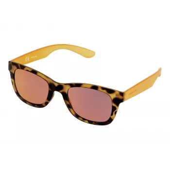 POLICE Saulesbrilles Vīriešiem S194450878R Havana Acetāts Taisnstūrveida 50/22/140 mm