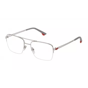 POLICE Saulesbrilles SPLB39E60U28P Vīriešu Acetāts Melns Taisnstūris 60/17/140 mm UV400
