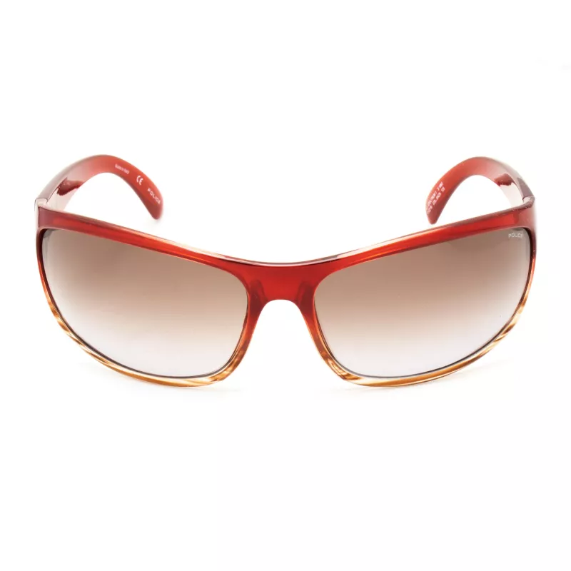 POLICE Unisex Saulesbrilles S1863M710ACN Havana/Brūns Acetāta Rāmis Brūnas Gradienta Lēcas 71mm