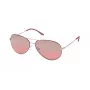 POLICE Unisex saulesbrilles S8299M58Q05X - Gunmetal metāla rāmis, Pelēka gradienta lēca, 58mm