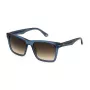 POLICE Unisex saulesbrilles SPLN35M530955 Melns rāmis Pelēkas lēcas 55/19/145 mm UV400
