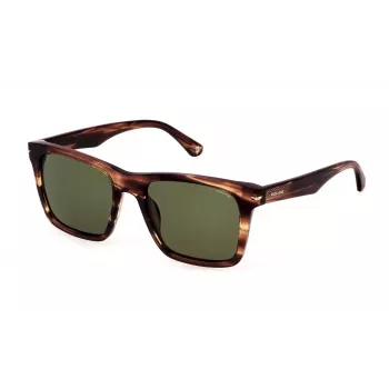 POLICE Unisex Saulesbrilles SPLN35M5309N3 - Melns Rāmis Pelēkas Lēcas 53/19/145 mm UV400