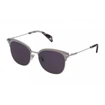 POLICE Sieviešu kaķacs formas saulesbrilles SPL62253579B Havana Brūns gradients 53mm