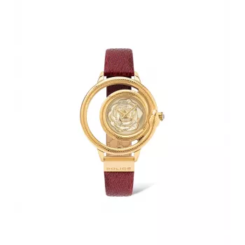 Police Sieviešu PEWLA2008302 Kvarca Analogais Pulkstenis 36mm Roze Zelts Nerūsējošais Tērauds Milānas Siets