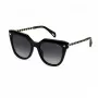 POLICE sieviešu SPLN63-530700 taisnstūra acetāta saulesbrilles, Havana/Brūns, 53mm