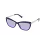 POLICE Sieviešu saulesbrilles S197156899X - UV400 aizsardzība, 56 mm lēca, pilna apmales acetāta rāmis