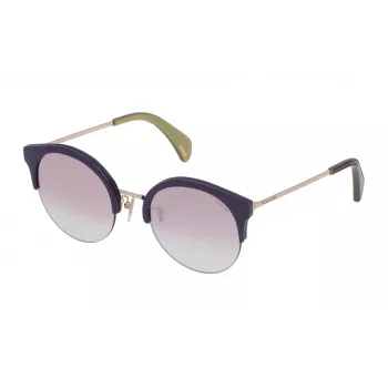 POLICE Sieviešu saulesbrilles SPL61561300X - Melns rāmis, pelēkas lēcas, 61 mm