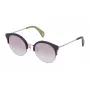 POLICE Sieviešu saulesbrilles SPL61561300X - Melns rāmis, pelēkas lēcas, 61 mm