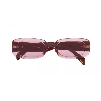 POLICE Sieviešu saulesbrilles SPLA17530776 Havana Acetāts Brūnas lēcas 53mm
