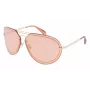 POLICE Sieviešu saulesbrilles SPLA9367300A Butterfly Havana Acetāts UV400