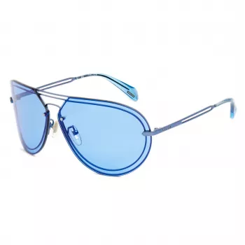 POLICE Sieviešu saulesbrilles SPLA9367R70B Havana Brūns Acetāta Rāmis Brūna Polikarbonāta Lēca UV400