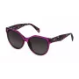 POLICE Sieviešu saulesbrilles SPLC22E5809AH Havana Acetāts Kvadrātveida 58mm