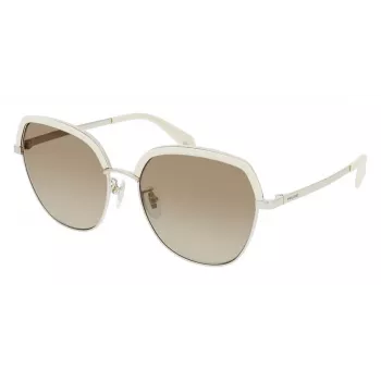 POLICE Sieviešu saulesbrilles SPLC24-56GL4X Havana Acetāta Rāmis Brūnas Gradienta Lēcas 56/17/135 mm