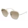 POLICE Sieviešu saulesbrilles SPLC24-56GL4X Havana Acetāta Rāmis Brūnas Gradienta Lēcas 56/17/135 mm