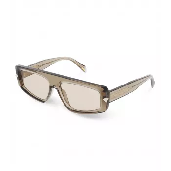 POLICE Sieviešu saulesbrilles SPLF33-57092T Havana rāmis Gradienta Brūnas lēcas 57mm