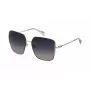 POLICE Sieviešu saulesbrilles SPLF34-570E59 Havana/Brūns Butterfly Cat-Eye 57mm