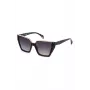 POLICE Sieviešu saulesbrilles SPLL33V570869 - Acetāta kvadrātveida rāmis, pelēki gradienta lēcas, UV400 aizsardzība