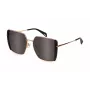 POLICE Sieviešu saulesbrilles SPLL37E56300X - Spīdīgs melns rāmis, dūmu lēcas, 56mm
