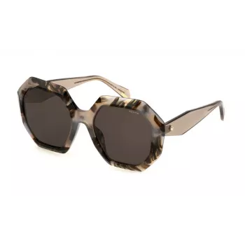 POLICE Sieviešu saulesbrilles SPLM10M540AM5 Havana Acetāts Brūns Gradients 54mm