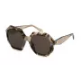 POLICE Sieviešu saulesbrilles SPLM10M540AM5 Havana Acetāts Brūns Gradients 54mm