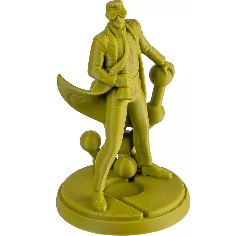 Polymaker PolyLite PLA 3D printera kvēldiegs 1,75mm olīvzaļš 1kg (PA02058)