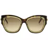 POMELLATO Sieviešu saulesbrilles PM0008S-001 - Melns acetāta rāmis, pelēkas lēcas, 52mm